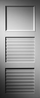 Fensterladen mit Kassetten und Fries Fensterladen mit Kassetten und Fries
